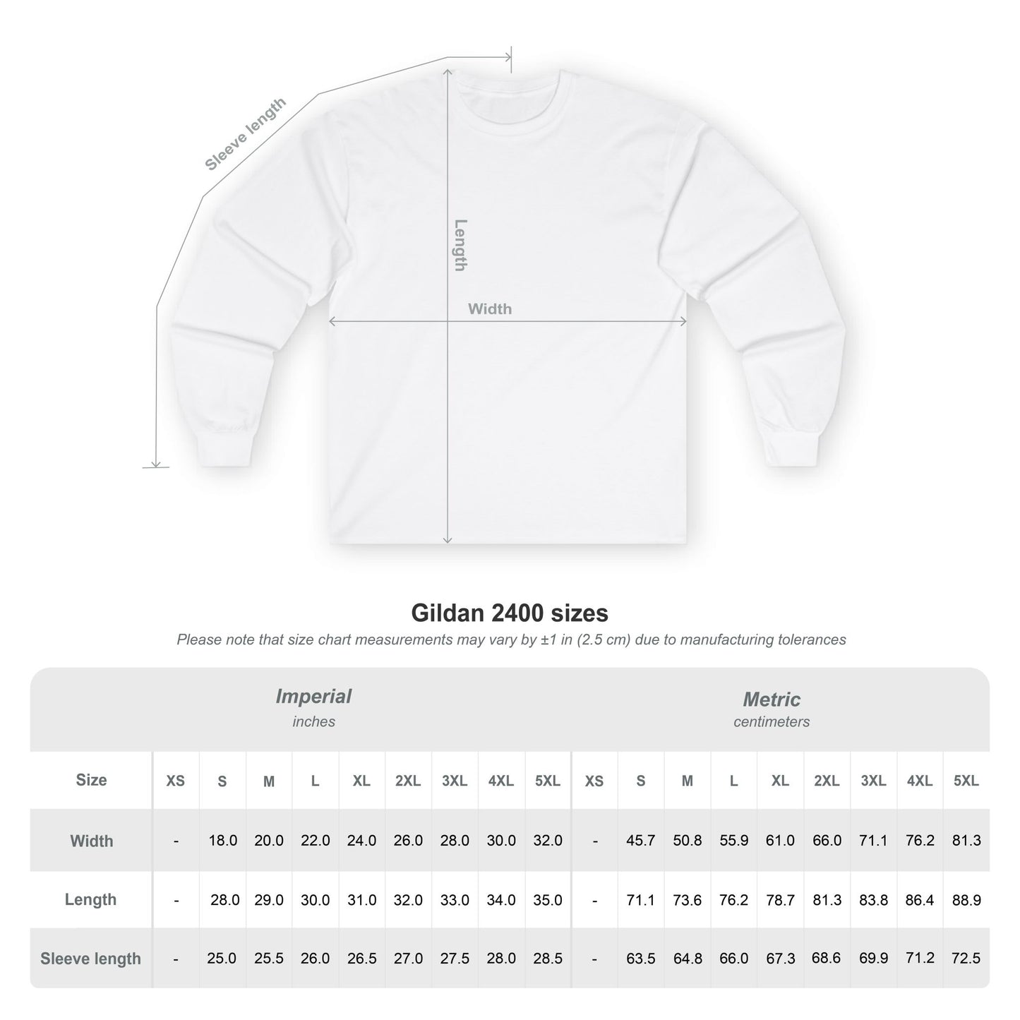 "Willis" long sleeve tee