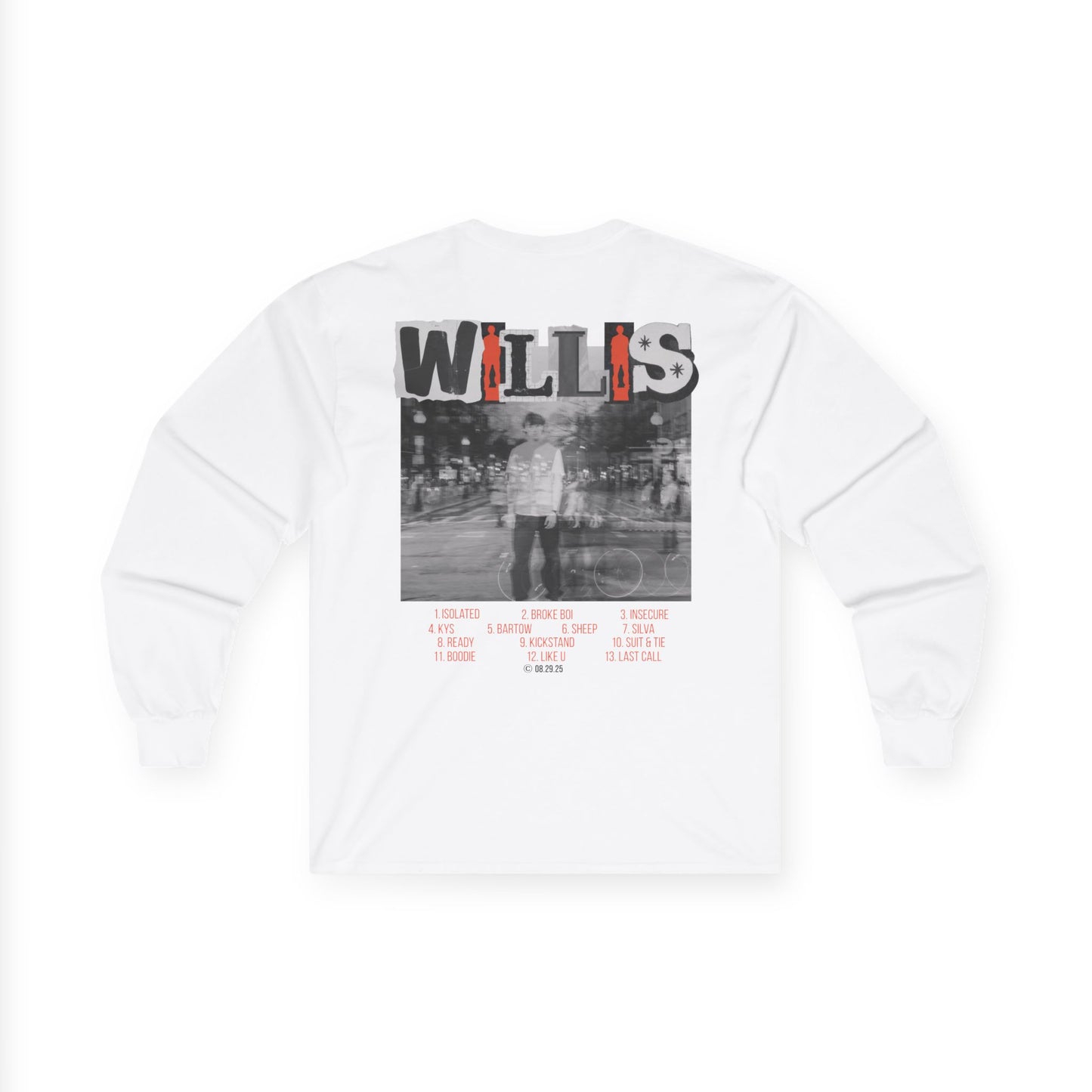 "Willis" long sleeve tee
