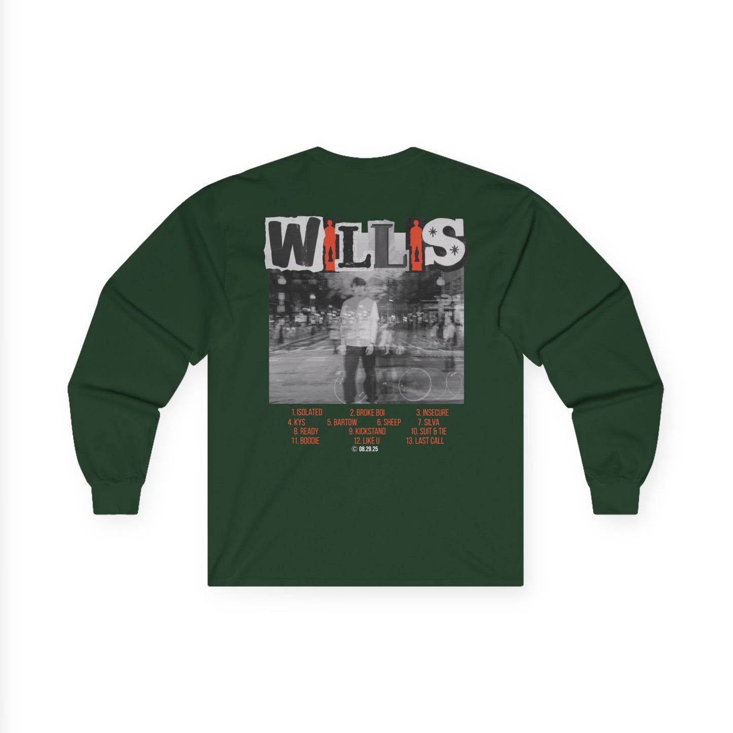 "Willis" long sleeve tee