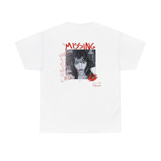 Unisex "Missing" Cover Tee