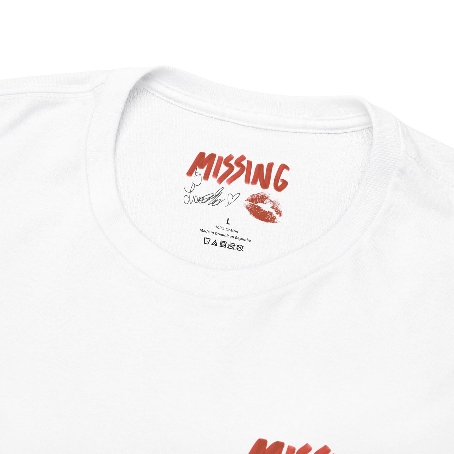 Unisex "Missing" Cover Tee