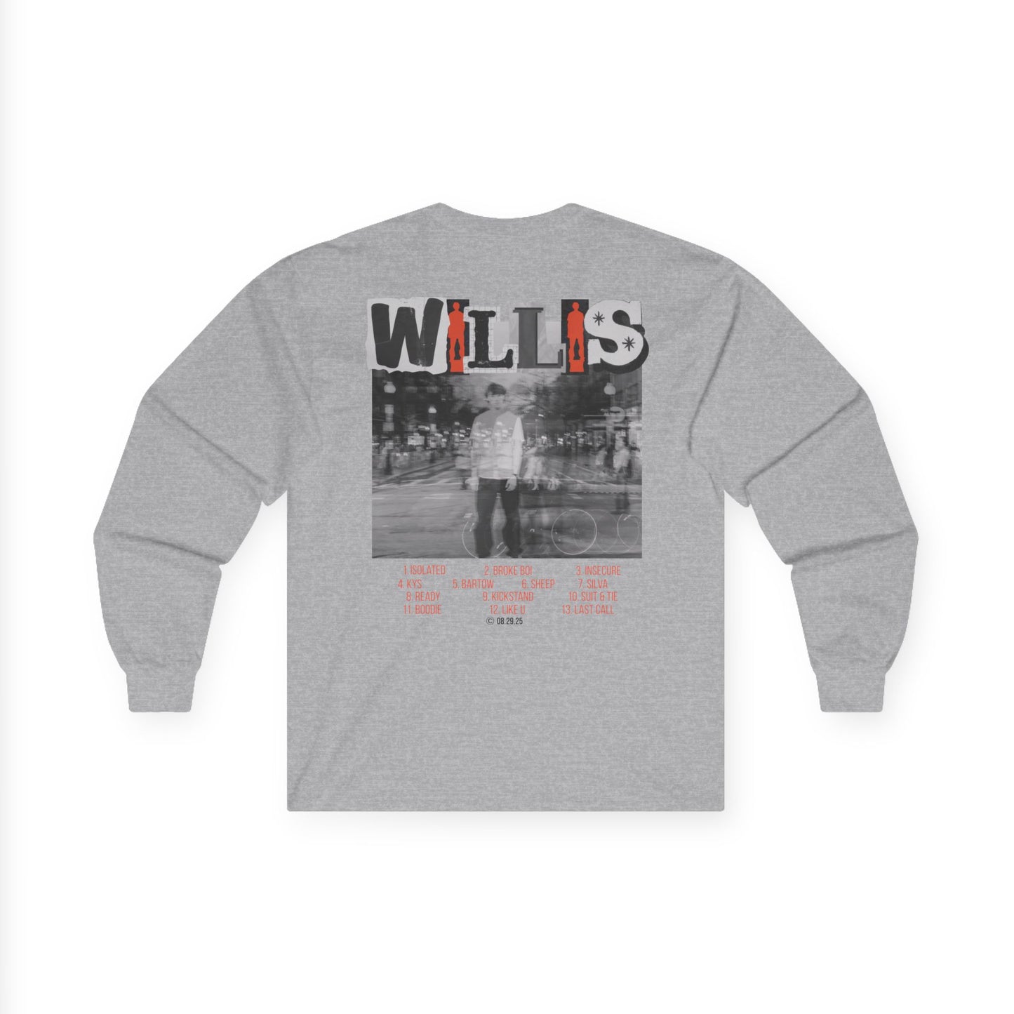 "Willis" long sleeve tee