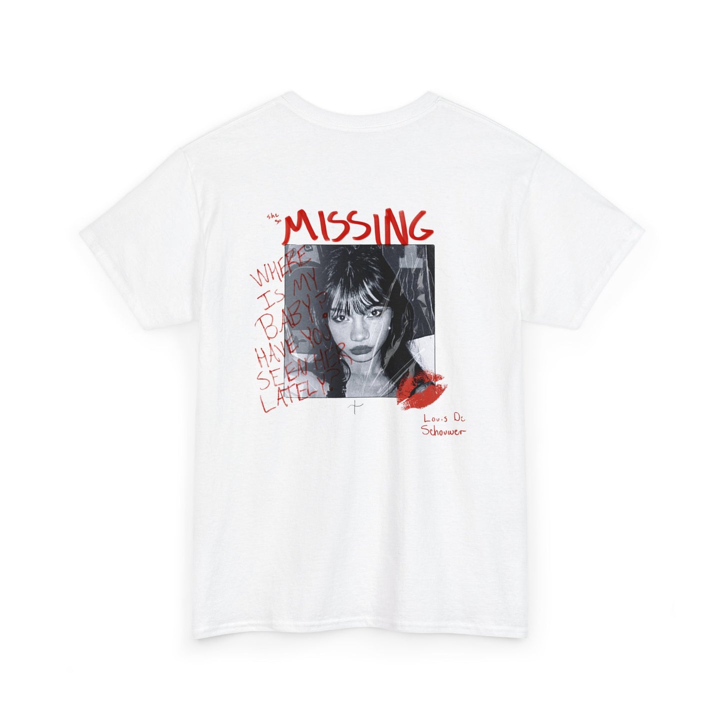 Unisex "Missing" Cover Tee